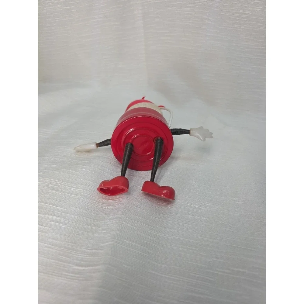 Vtg Dancing Santa Christmas Lantern Battery Operated Toy Lamp Japan *Not Working
